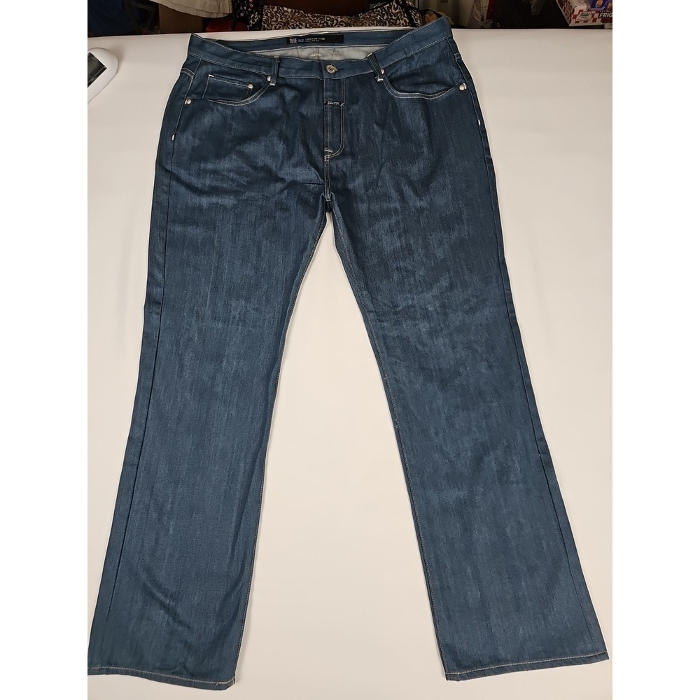 Vtg Marithe Francois Girbaud Jeans Men 42‎ x34 Blue Twisted Five Regular Fit